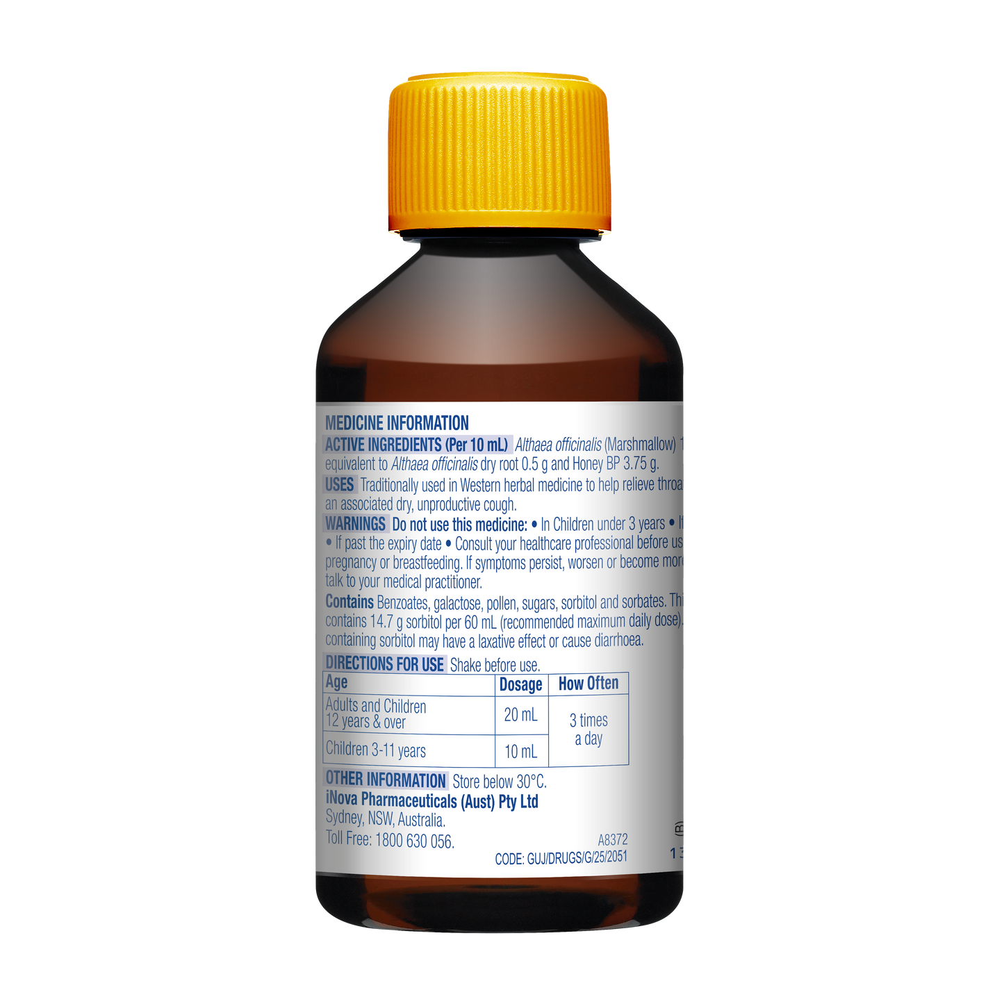 DURO-TUSS RELIEF+ Honey Dry Cough Liquid
