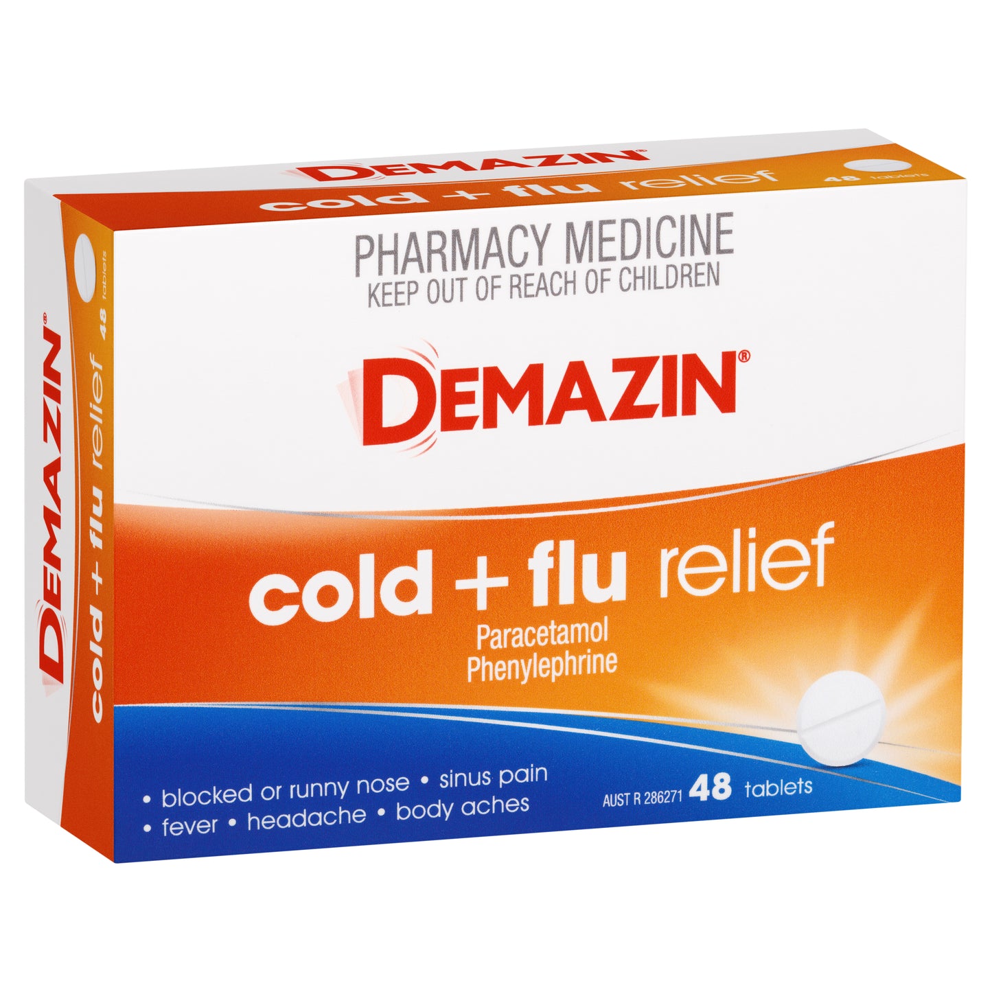 Demazin Cold & Flu Relief Tablets