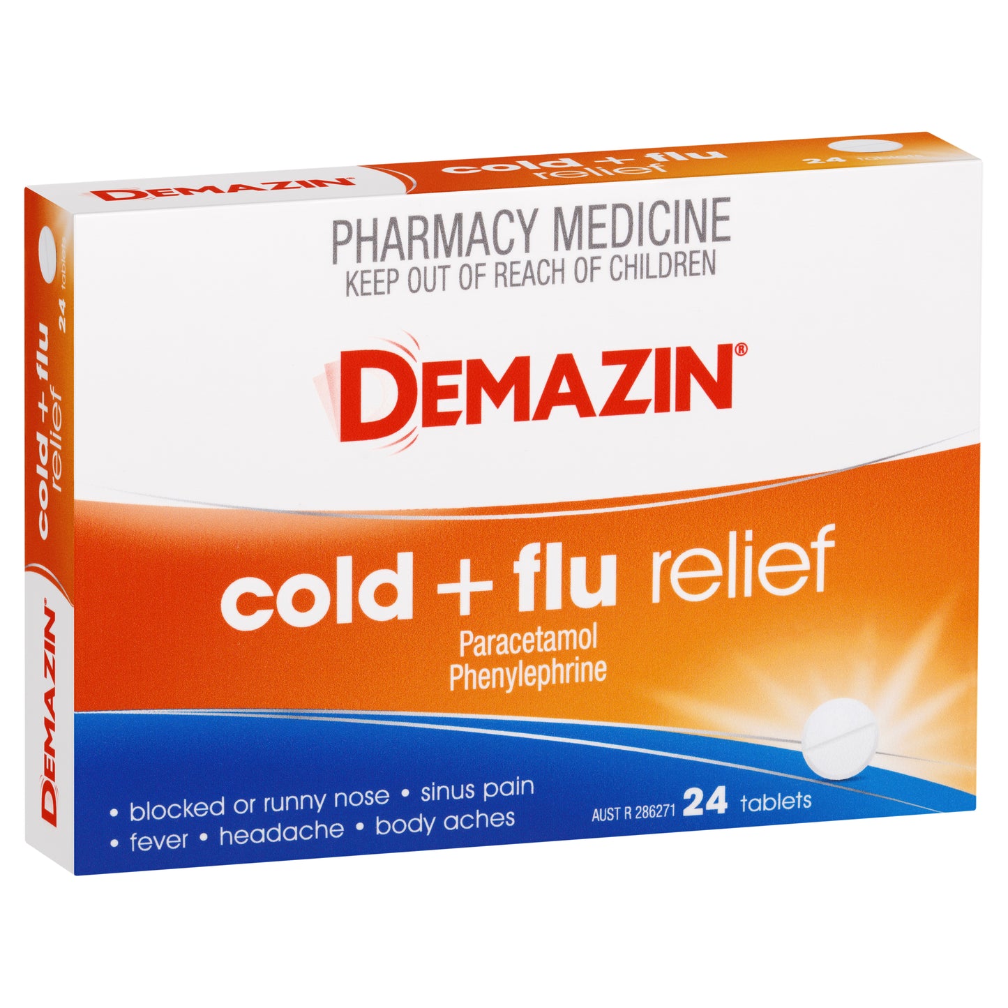 Demazin Cold & Flu Relief Tablets