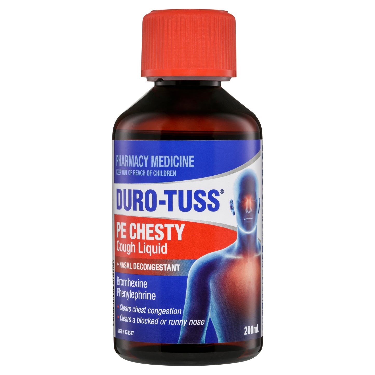 DURO-TUSS PE Chesty Cough Liquid + Nasal Decongestant