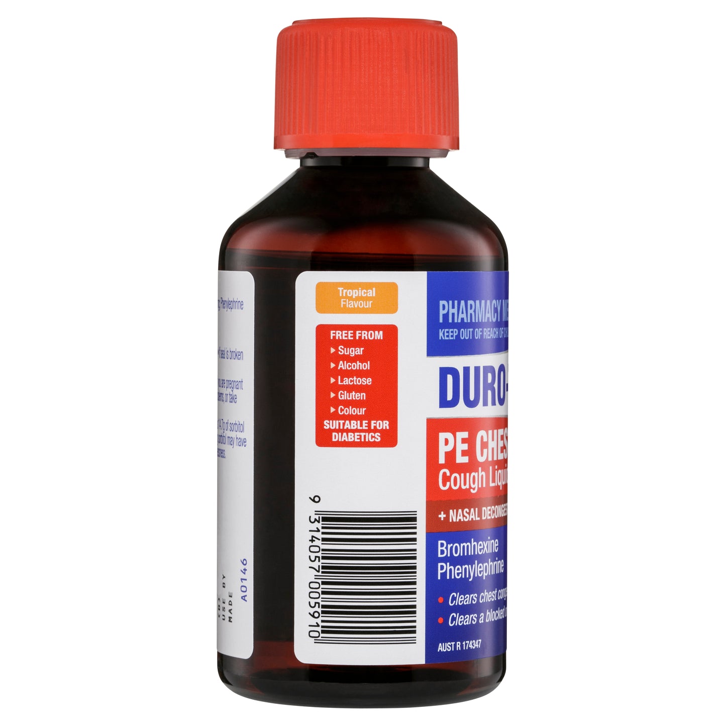 DURO-TUSS PE Chesty Cough Liquid + Nasal Decongestant