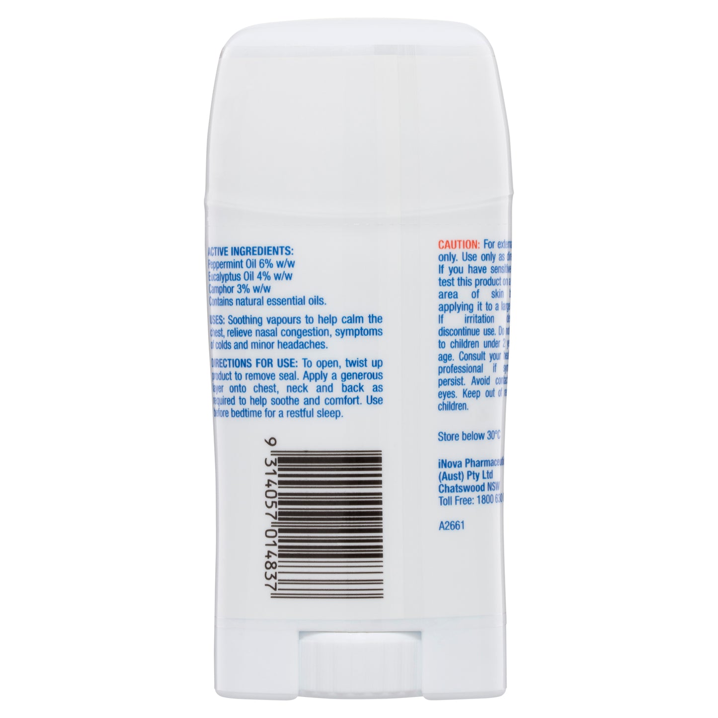 Demazin Chest Rub Stick