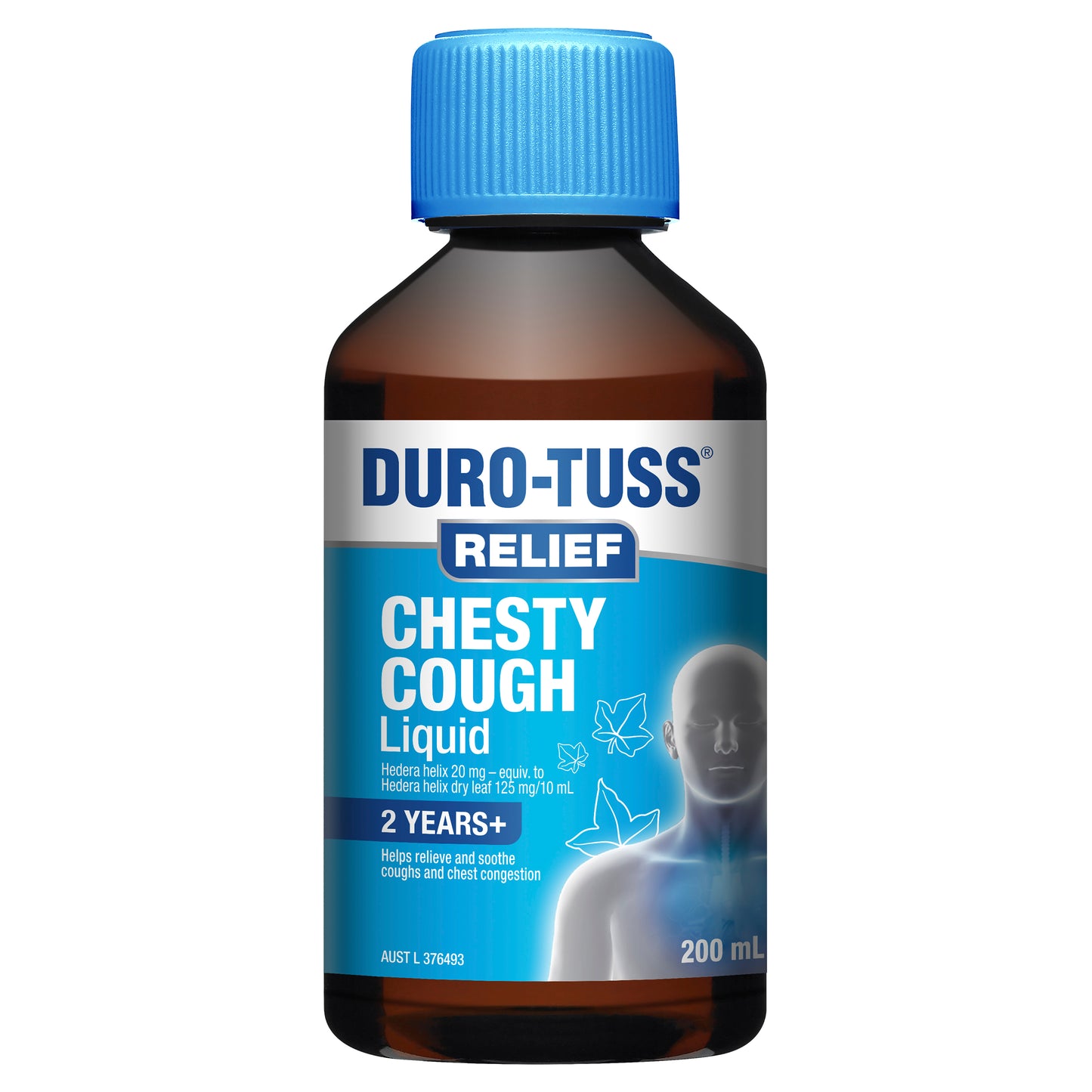 DURO-TUSS RELIEF Chesty Cough Liquid 200mL - Blackberry & Vanilla Flavour