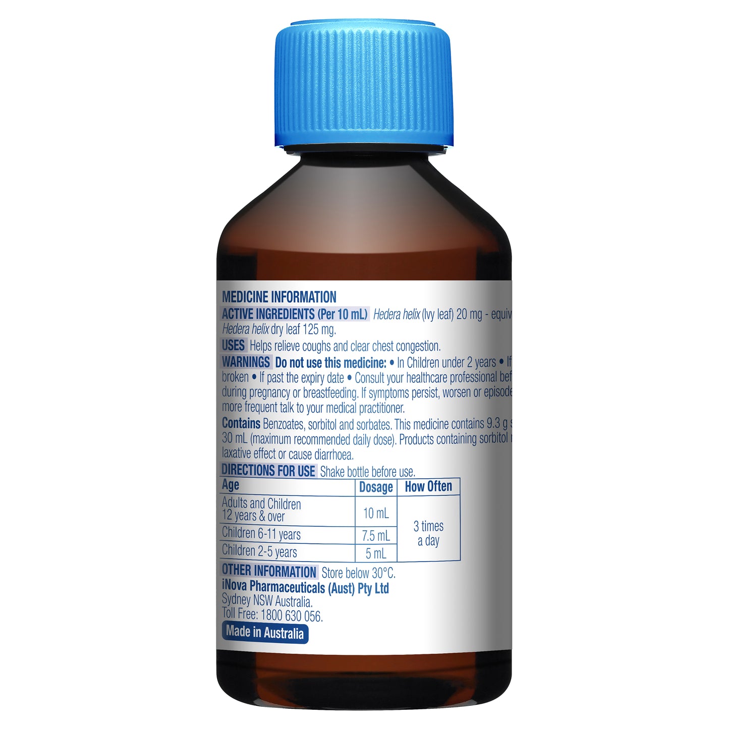 DURO-TUSS RELIEF Chesty Cough Liquid 200mL - Blackberry & Vanilla Flavour
