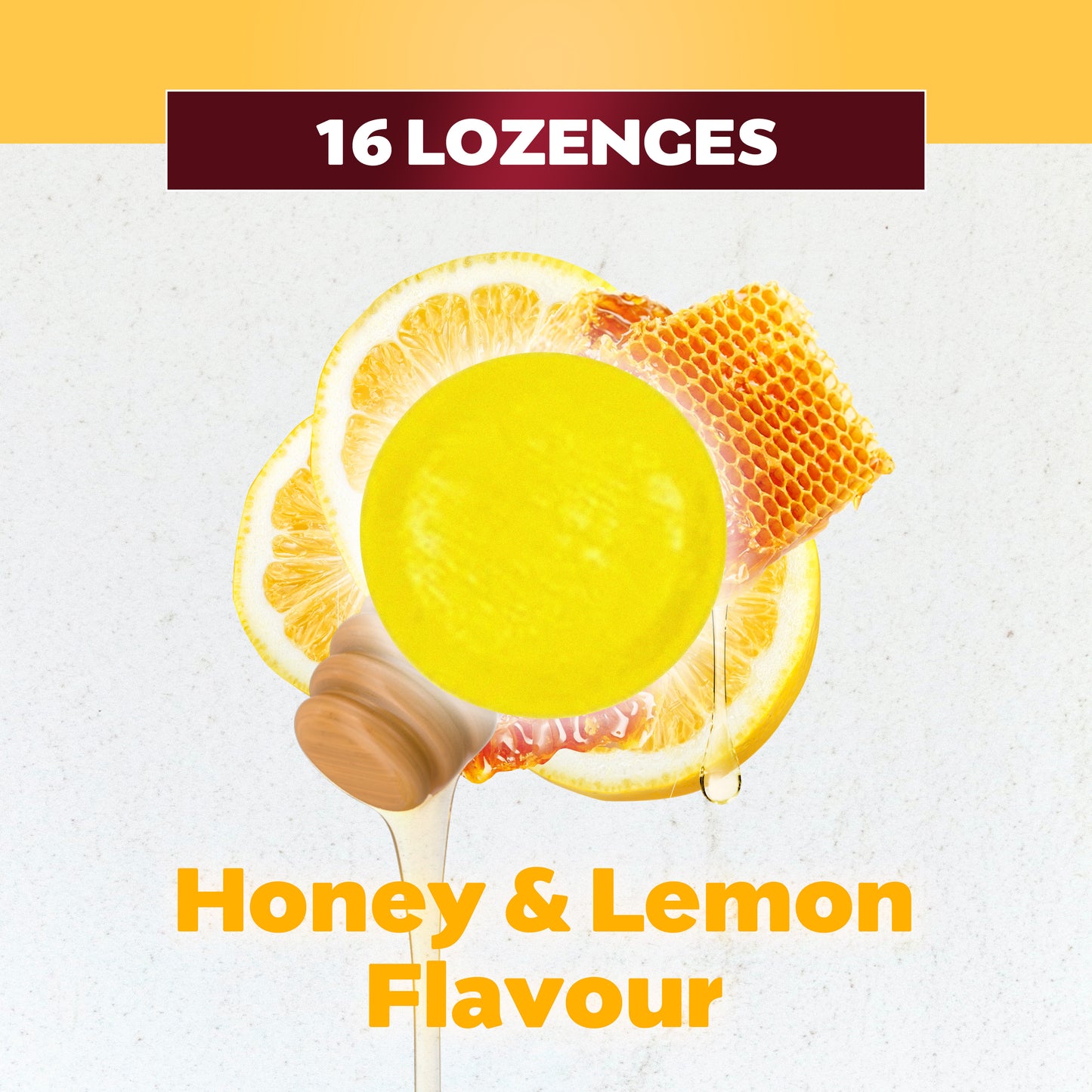 Betadine Sore Throat Lozenges Honey & Lemon - 16s