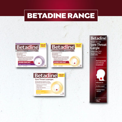 Betadine Ready To Use Sore Throat Gargle