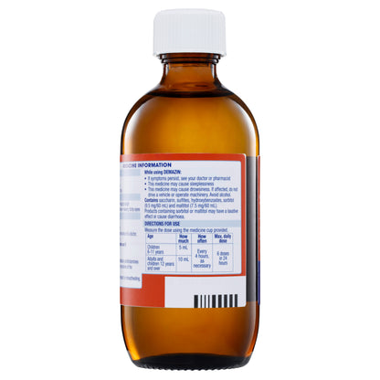 Demazin Kids 6+ Cough & Cold Relief Syrup Grape Flavour
