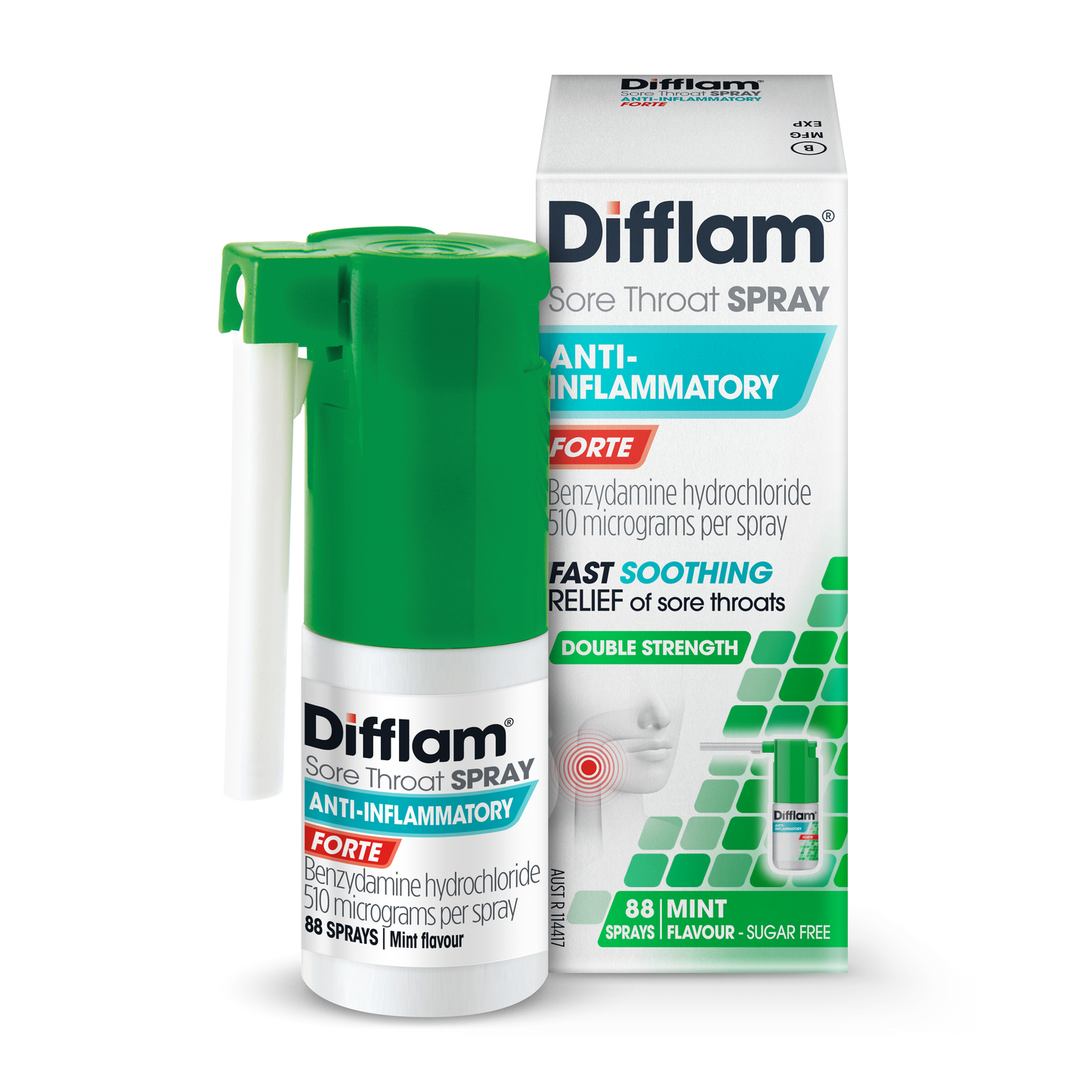 Difflam Sore Throat Spray Forte - 15ml (88 spray)